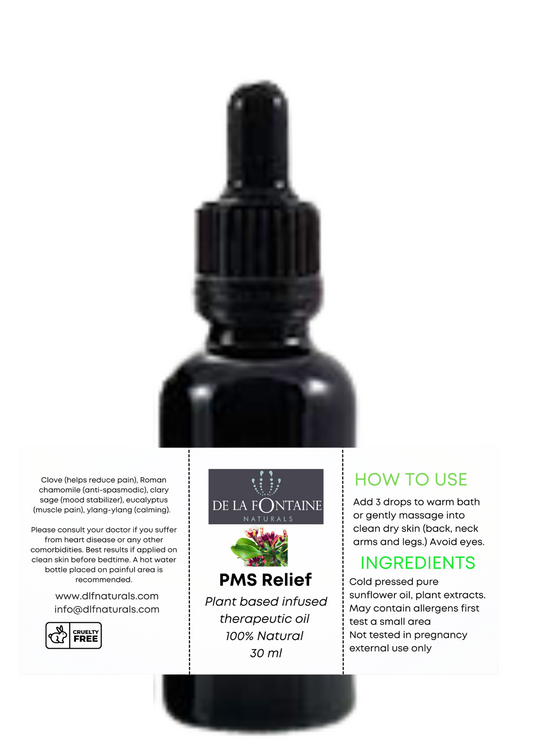 PMS Relief Infused massage oil 30 ml