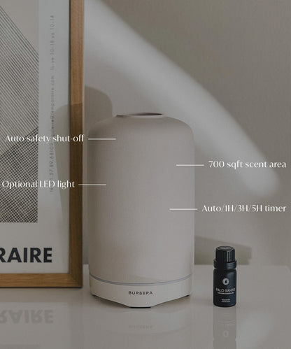 Essential Oil Diffuser - White-2