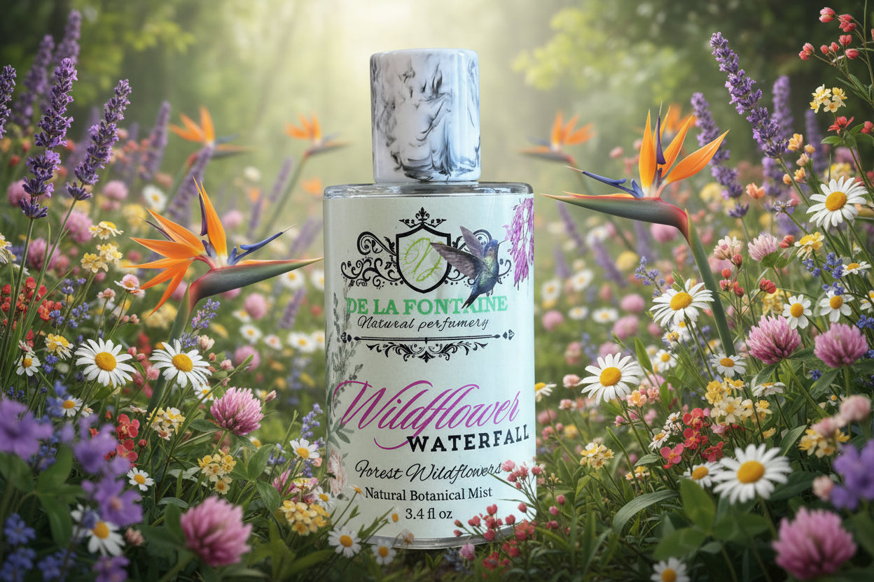 De la Fontaine natural botanical holistic body and lifestyle mist