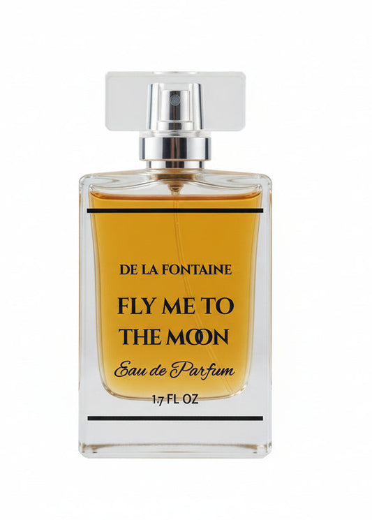 Fly me to the Moon natural clean perfume with Orris heart
