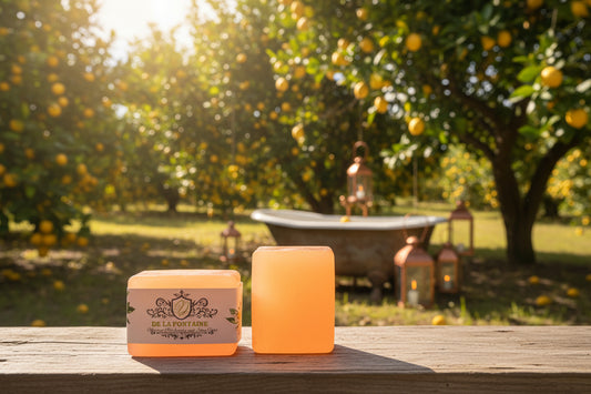 Pomegranate & Lemon Natural Soap Bar (4.5 oz)