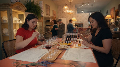 French perfume and wine pairing workshop