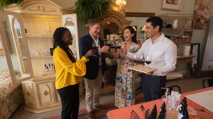 French perfume and wine pairing workshop