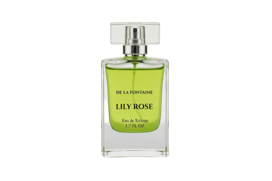 Lily and white rose floral perfume synthetic-free with a vanilla dry-down
