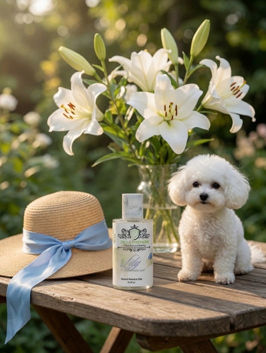 Lily and ambrette seed natural botanical mist