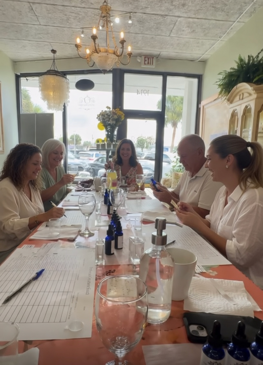 Crafting my own natural fragrance with in-house master natural perfumer