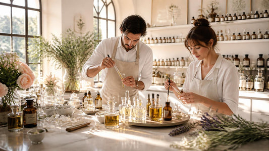 Crafting my own natural fragrance with in-house master natural perfumer (De luxe course)