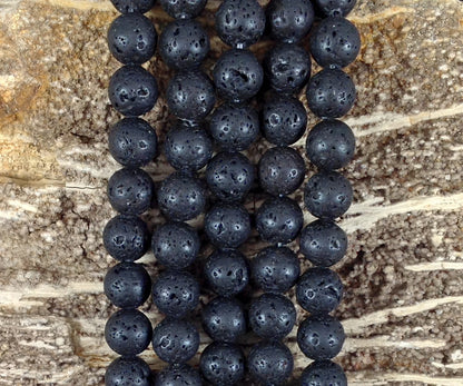 Black Lava Stone, Round-4