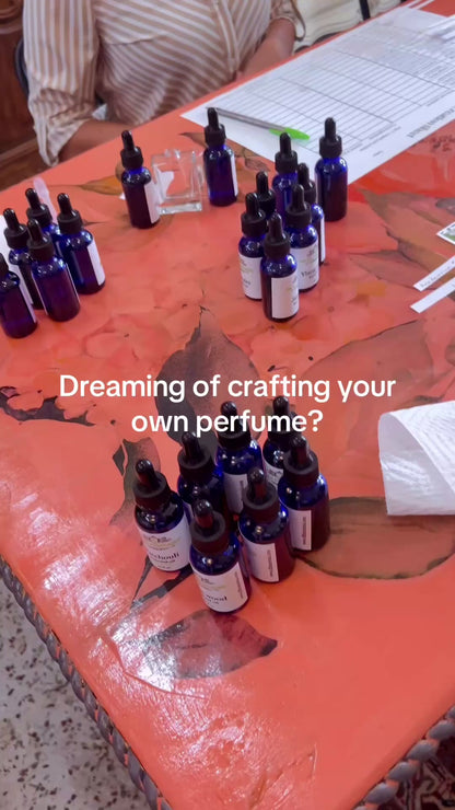 Pulp & Press perfume crafting workshop 28 June 2 pm