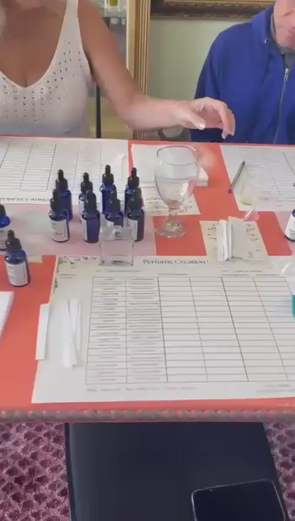 Crafting my own natural fragrance with in-house master natural perfumer