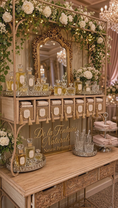 All-Natural Perfume Bar for Weddings & Events